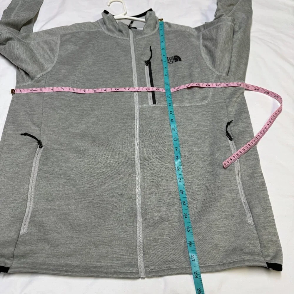 The North Face Canyonlands Full-Zip Fleece Jacket‎ Men’s L Gray EUC